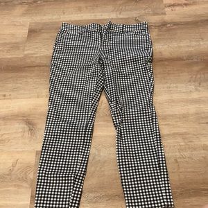gingham pants
